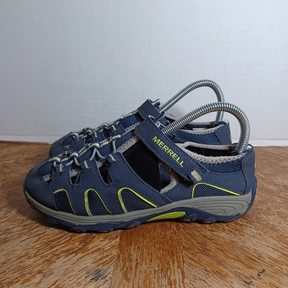 Merrell Hydro Hiker Sandal Navy Blue Fisherman Trail Size 5W MY54859 (107 Box 14 - Picture 1 of 8